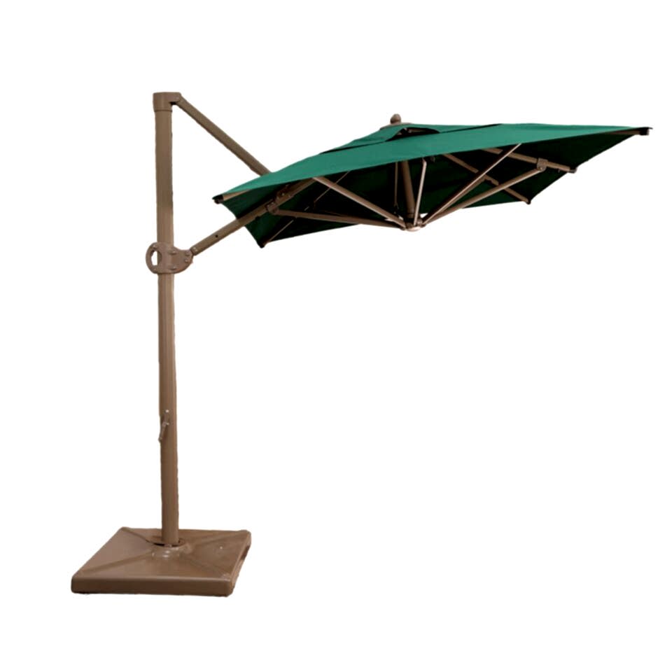 2x2 Yandan Gövdeli Bahçe Şemsiyesi Akrilik Kumaş Bej Renk